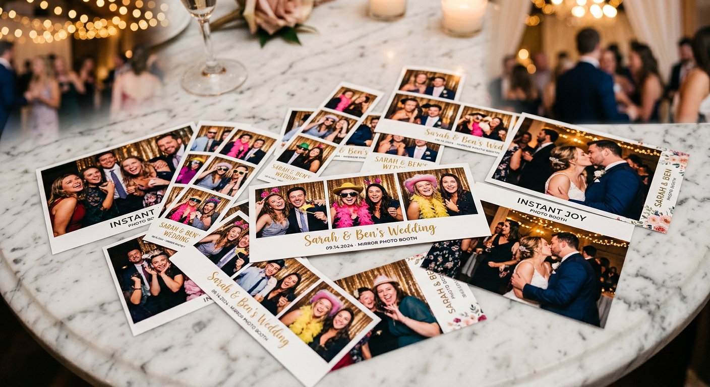 Instant photo prints